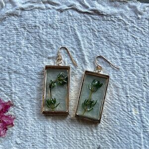 Thyme Handmade Resin Earrings